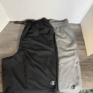 Champion Black and Gray Shorts